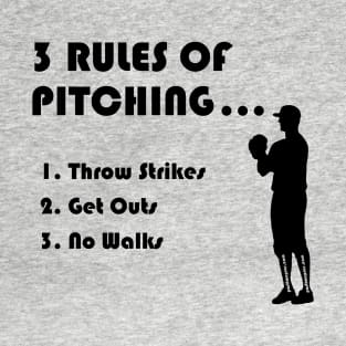 Rules of Pitching T-Shirt